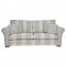 Casa Georgia 4 Seater Fabric Sofa, Large