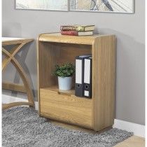 Jual Universal Bookcase With Drawer - Oak